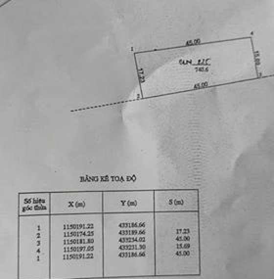 Cần bán lô đất bìa dsh hẻm 124 đô lương