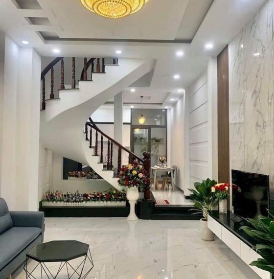 Bán căn nhà cực đẹp mới vừa hoàn thiện. Vị trí Vip, hẻm thông khu Á Châu - Lạc Long Quân thuộc Phườn
