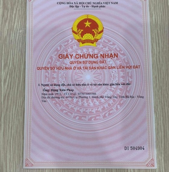 Bán nhà Liên kế đồi 2 P10TPVT