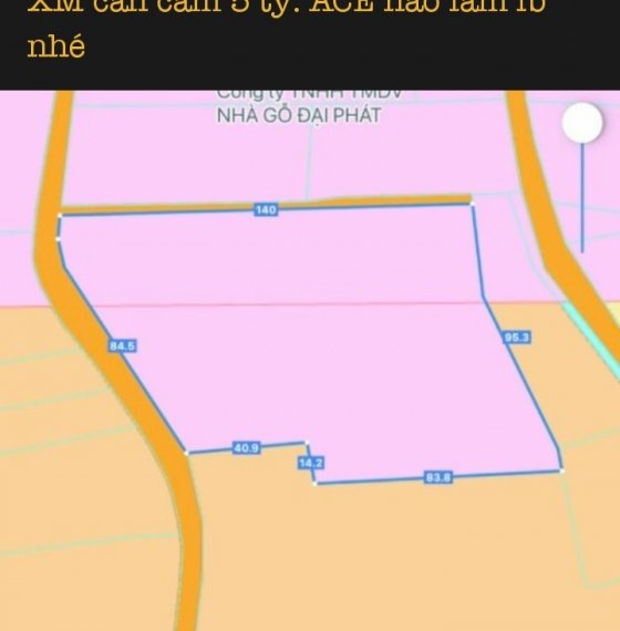 Bán đất xuyên mộc